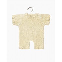 Babies Combinaison Félix en tricot crème