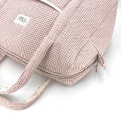 Sac de maternité Camila Waffle Rose