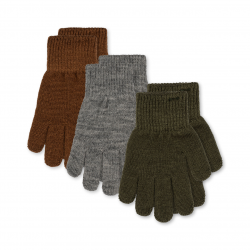 Pack 3 paires de gants Magical Forest