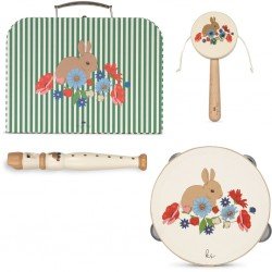 Set d'instrument de musique en bois Bunny Tokki 