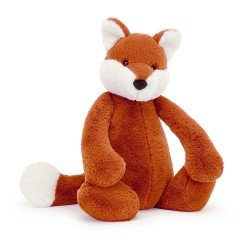 Peluche Bashful Fox Cub Huge