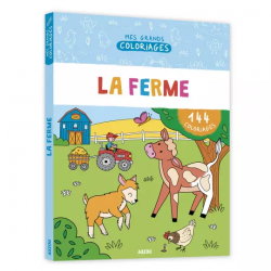 Mes grands coloriages La Ferme