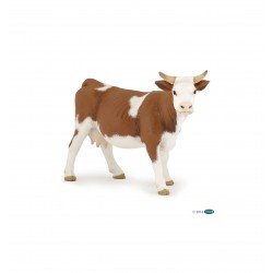 Figurine Papo - La vie à la ferme Vache Simmental