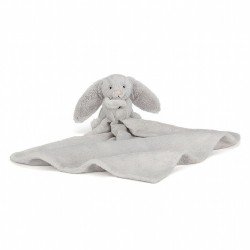 Doudou Bashful Silver Bunny Soother