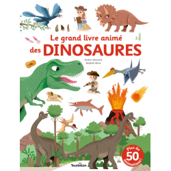 Anim'Action - Grand Livre Animé Des Dinosaures