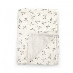 Couverture Polaire Large Olive Bloom