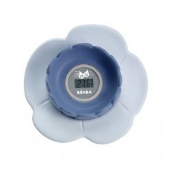 Thermomètre de bain Lotus Grey / Blue