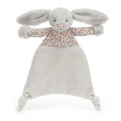 Doudou Bunny Comforter Blossom Silver