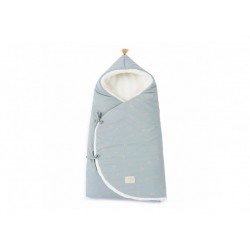 Nid d’ange hiver Cozy Willow soft blue