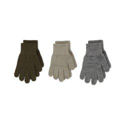 Pack 3 paires de gants Dried Sage