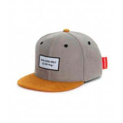 Casquette Suede Street Grey