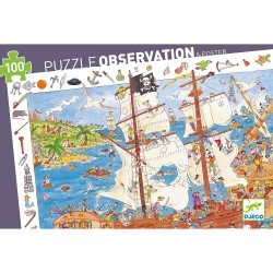 Puzzle Observation Pirates 100