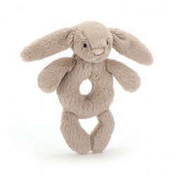 Hochet Bashful Beige Bunny Grabber